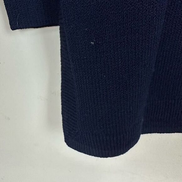 St.John Basics VTG USA Navy Blue Long Crewneck Sweater Women’s M‎ - Picture 5 of 7